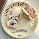 CUTE ACETATE CAT CLAW CLIP MEDIUM HAIR ACCESSORY_CWAHA5887