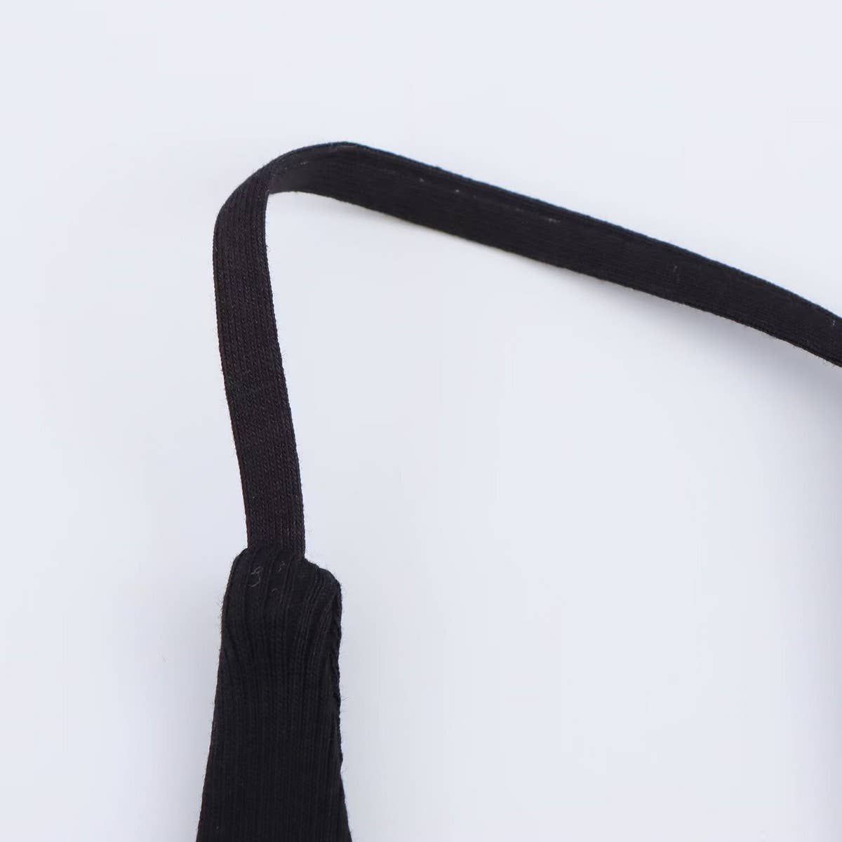 SOLID COLOR V NECK HALTER PATCHWORK DRESS_CWDHL0984