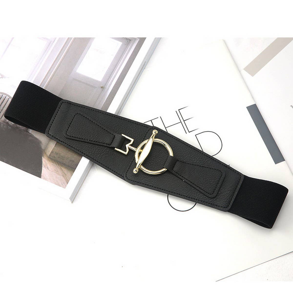 Cwabe0568_Simple Multi Functional Elastic Belt