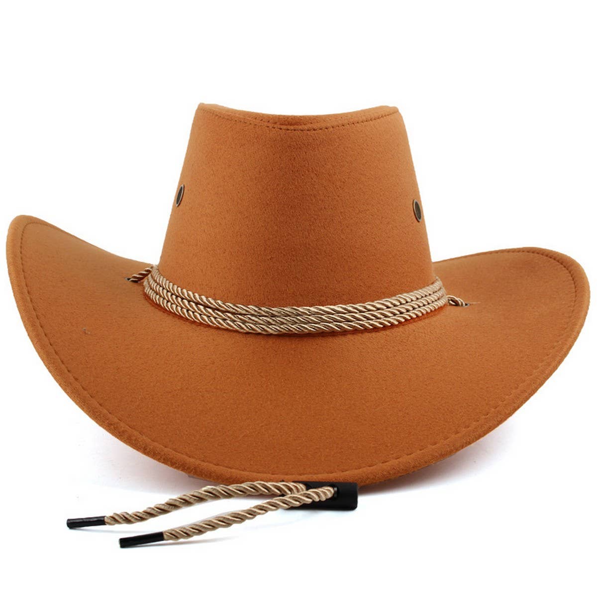 FAUX SUEDE WESTERN COWBOY HAT UNISEX OUTDOOR_CWAH1891