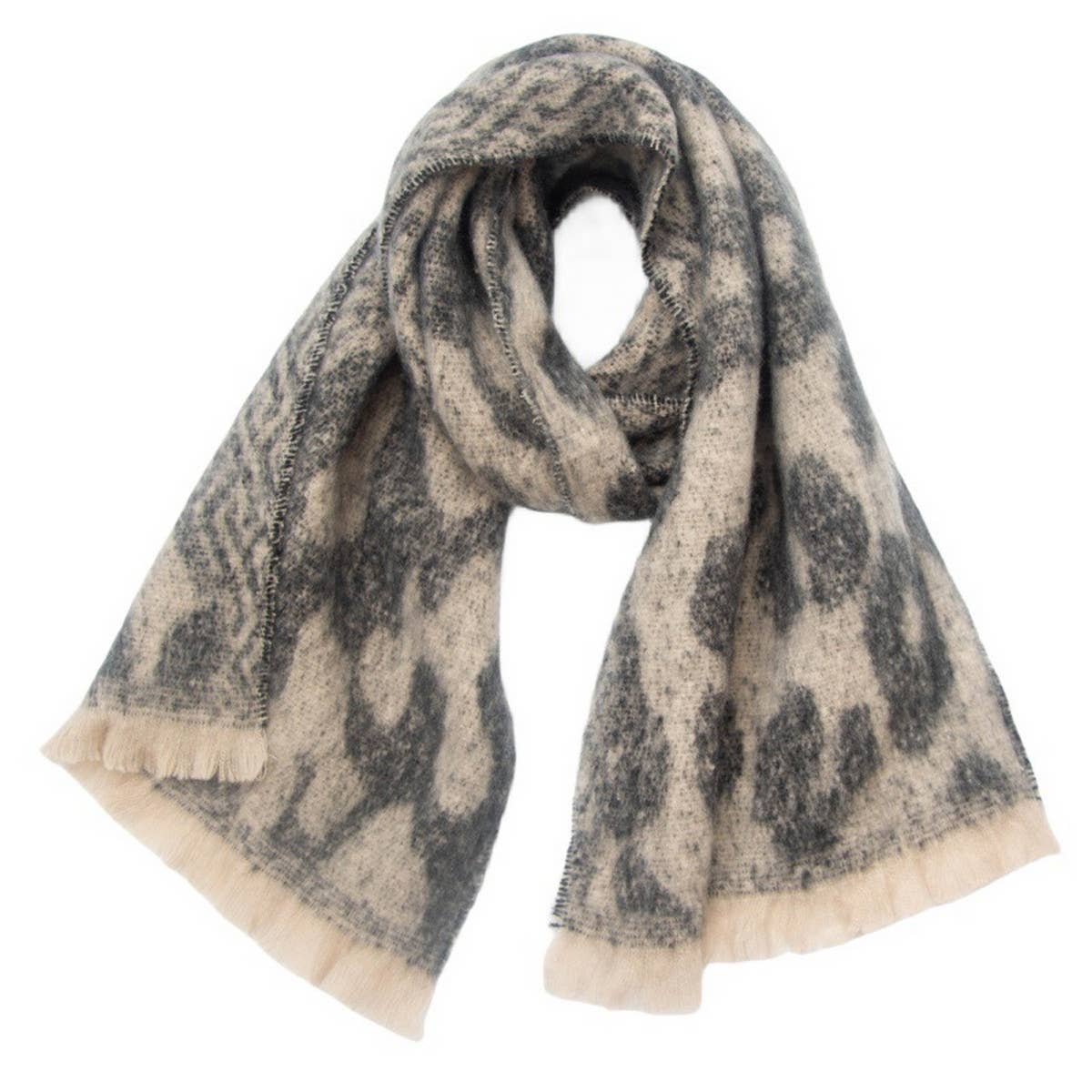 NEW JACQUARD LEOPARD PRINT SCARF FOR FALL WINTER_CWASC0875