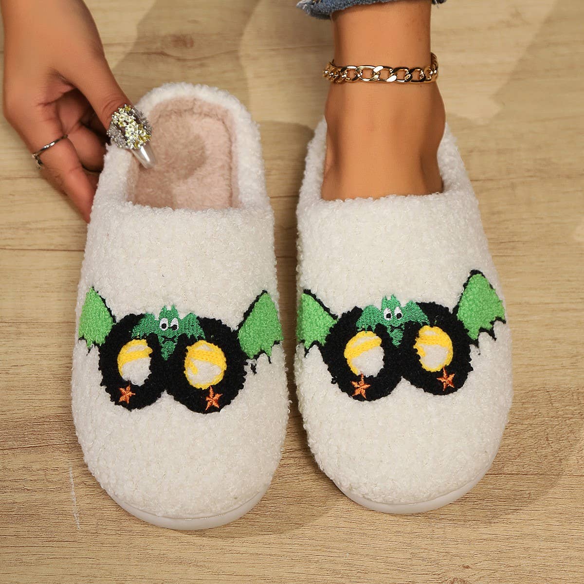 HALLOWEEN COTTON SLIPPER HOME INDOOR WARM SLIPPERS_CWSHS0849