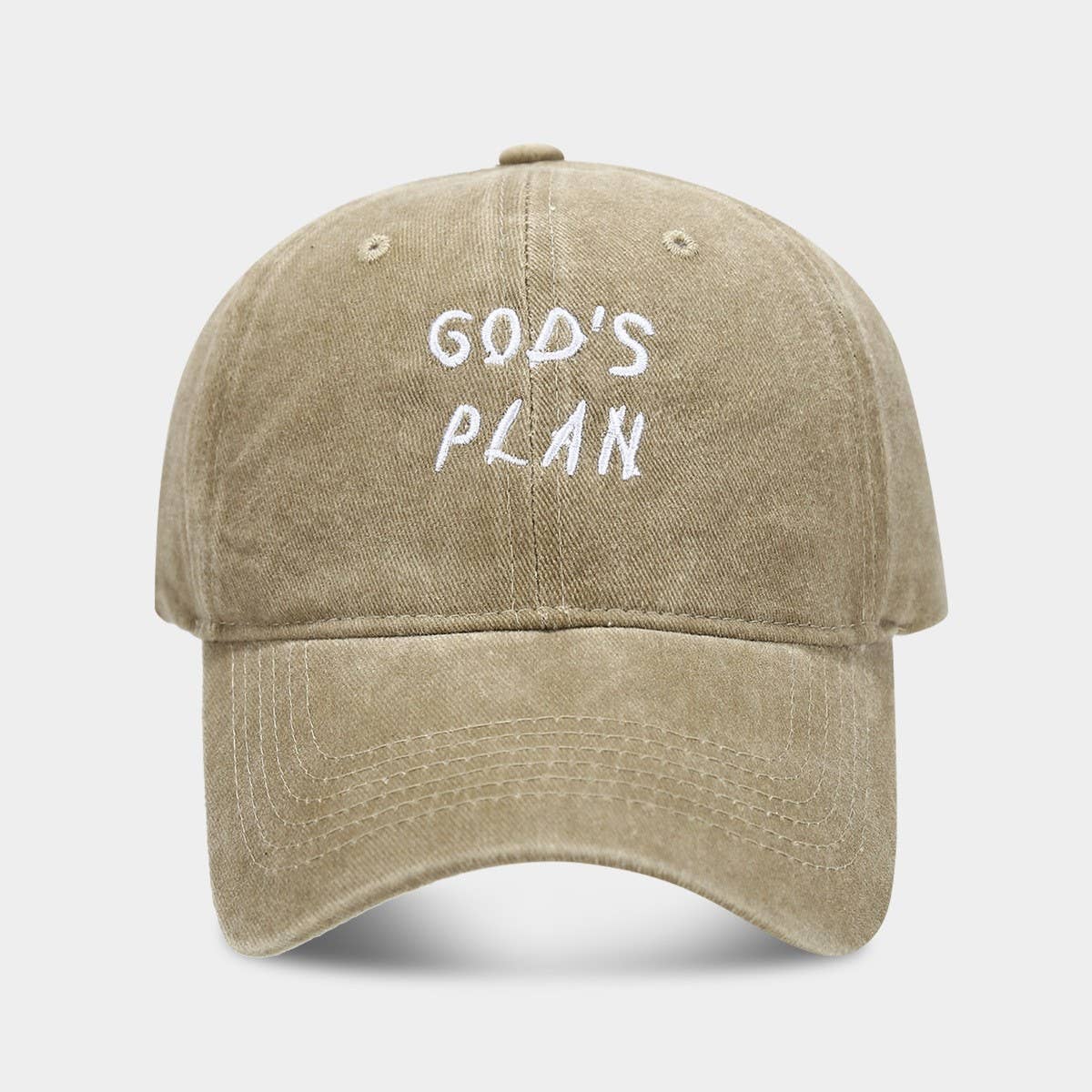 EMBROIDERED BASEBALL HAT COTTON SOFT TOP OUTDOOR CWAH2032