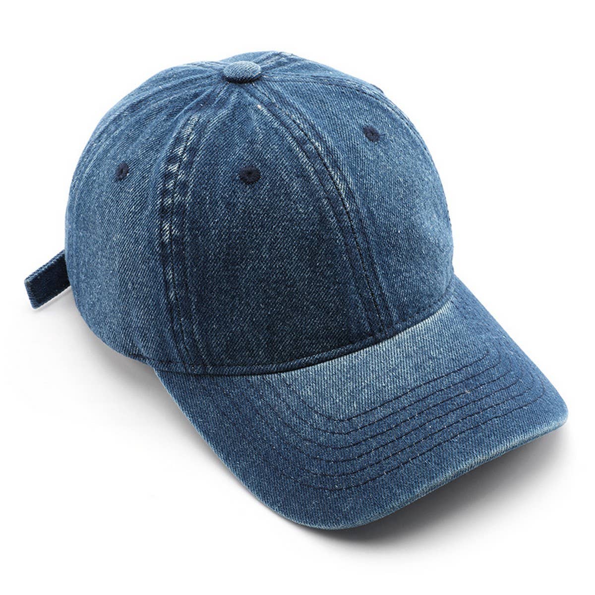 AUTUMN WINTER WASHED DENIM BASEBALL CAP UNISEX_CWAH2824