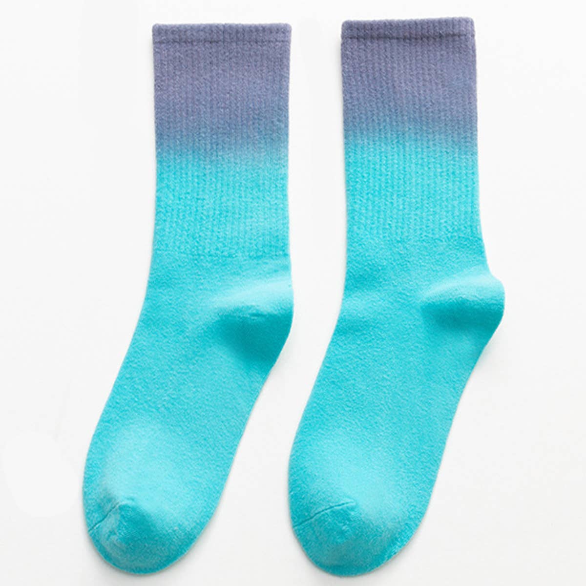 MIDDLE TUBE TIE DYED SKATEBOARD SPORTS SOCKS_CWMS0242