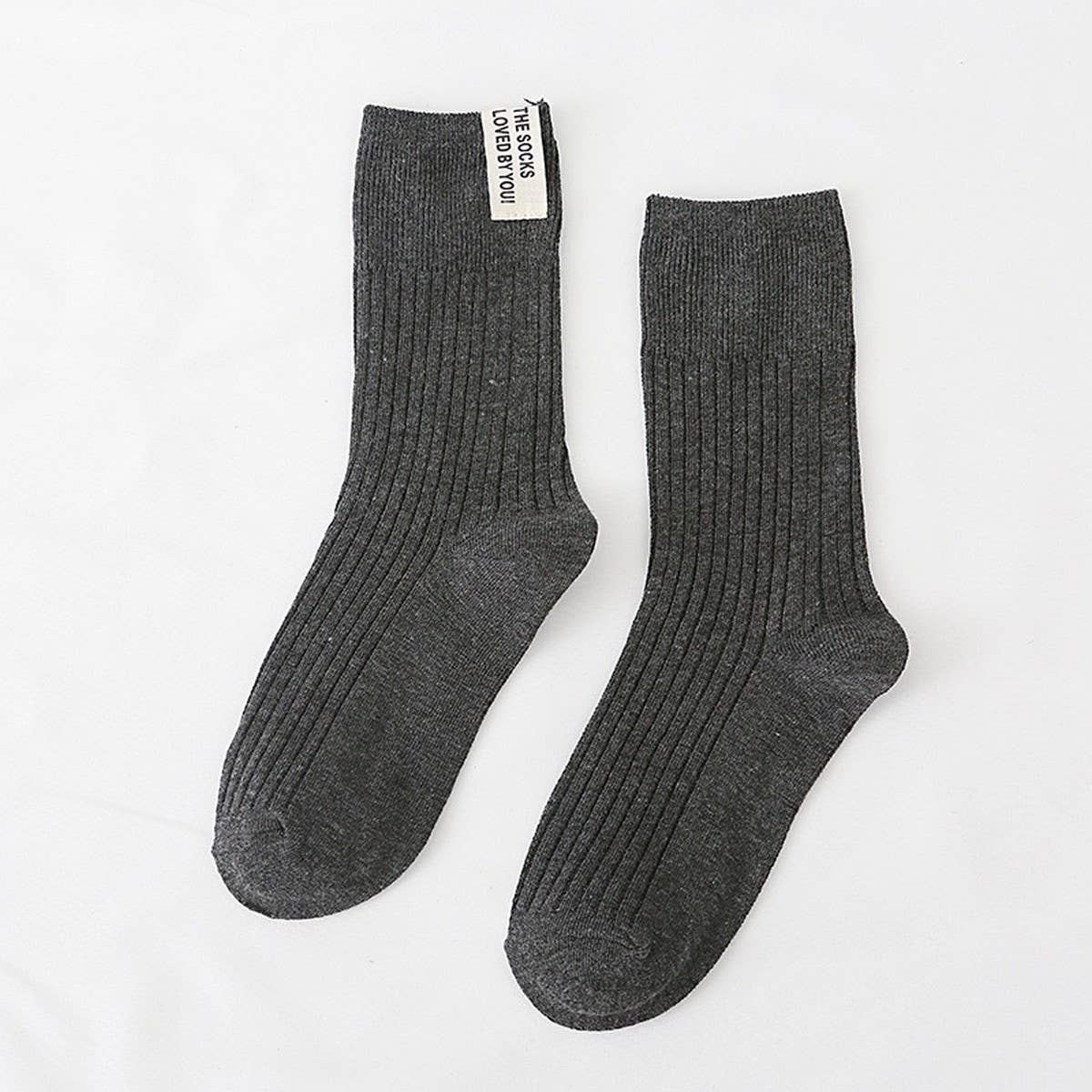 NEW SOLID COLOR CASUAL MATCHING WOMENS SOCKS_CWMS0999