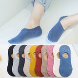 Women'S Solid Color Shallow Invisible Socks_Cwms1999
