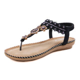 Vintage Clip Toe Beach Sandals Flat Shoes_Cwshs0501