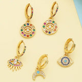 DEVILS EYE PENDANT EARRINGS_CWAJE0993