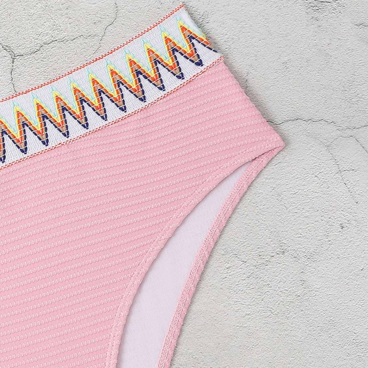 SEXY HIGH WAIST BIKINI PLUS SIZE SWIMWEAR_CWMW0234