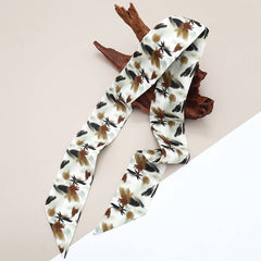 Vintage Bowknot Twilly Scarf For Hair Or Bag