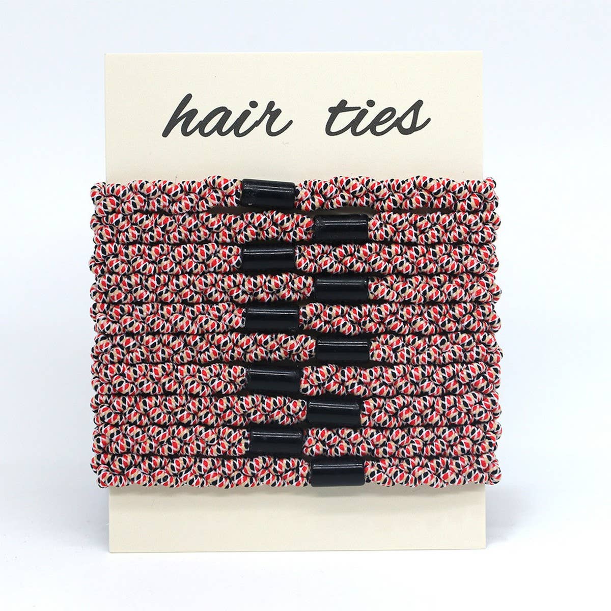 COLORBLOCK WEAVING COMMUTING HAIR SCRUNCHIES_CWAHA2719