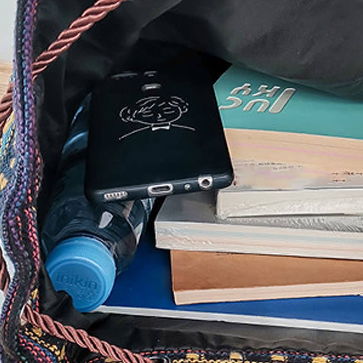 BOHO VINTAGE BACK TO SCHOOL CANVAS BACKPACK_CWAB2214