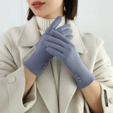 NEW AUTUMN AND WINTER FASHION LADIES WARM GLOVES_CWAG00538
