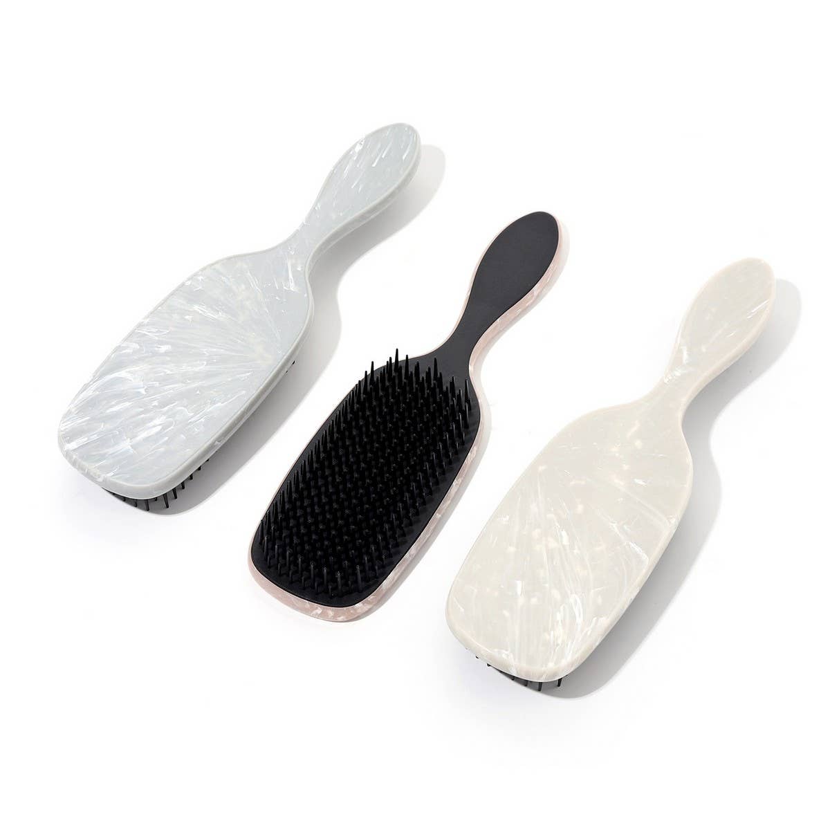 NEW HANDLE MASSAGE SCALP HAIR SMOOTHING COMB_CWAHA1869
