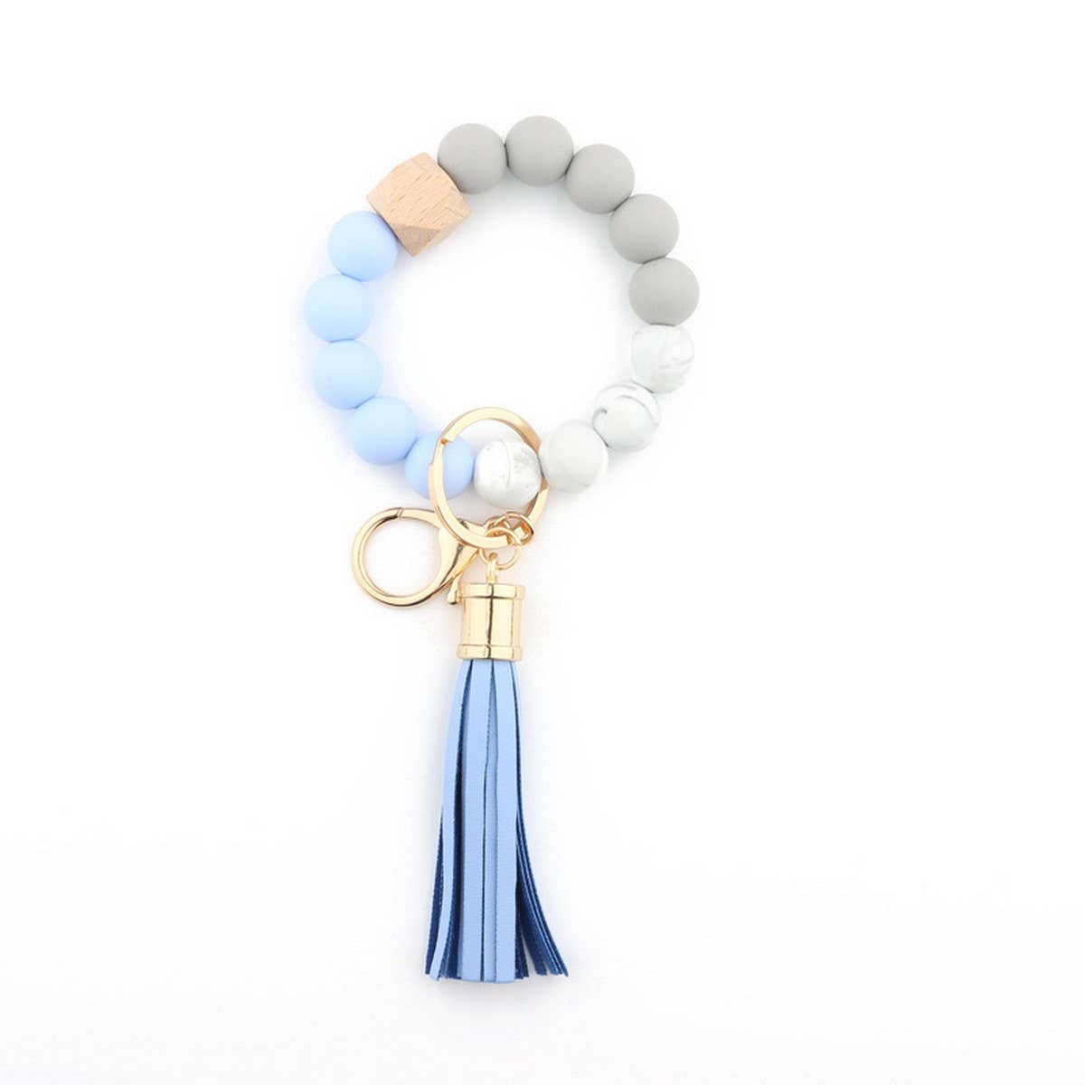 COLORFUL KEYCHAIN TASSEL BRACELET_CWAJE0655