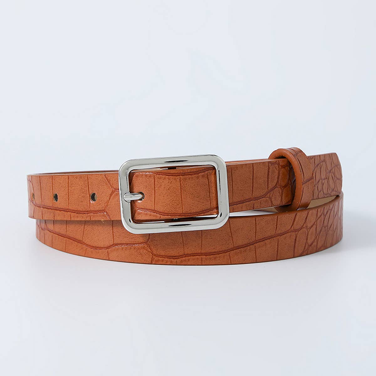 Women New Retro Stone Pattern Belt_Cwabe0366