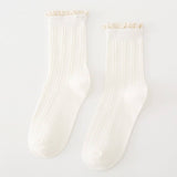 AUTUMN AND WINTER COLLEGE STYLE MID TUBE SOCKS_CWMS0980