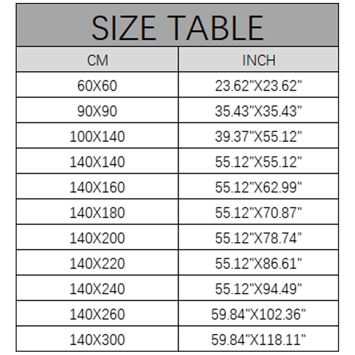 GEOMETRIC TRIANGLE PRINT TABLECLOTH_CWMM0959