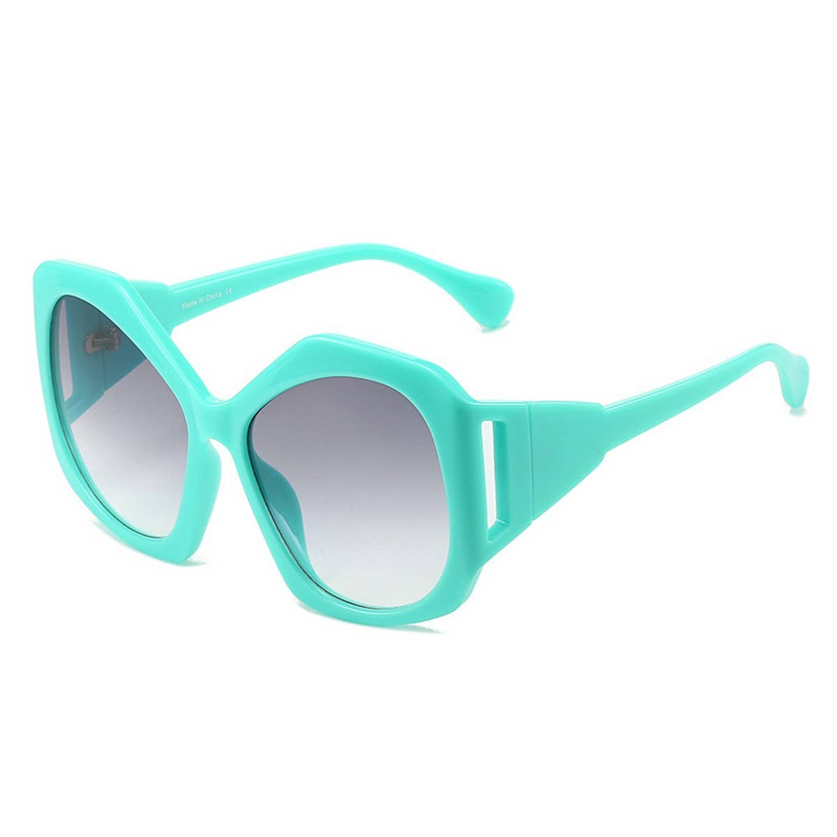 LARGE FRAME POLYGONAL FUTURISTIC TECHNOLOGY GLASSE_CWASG0244