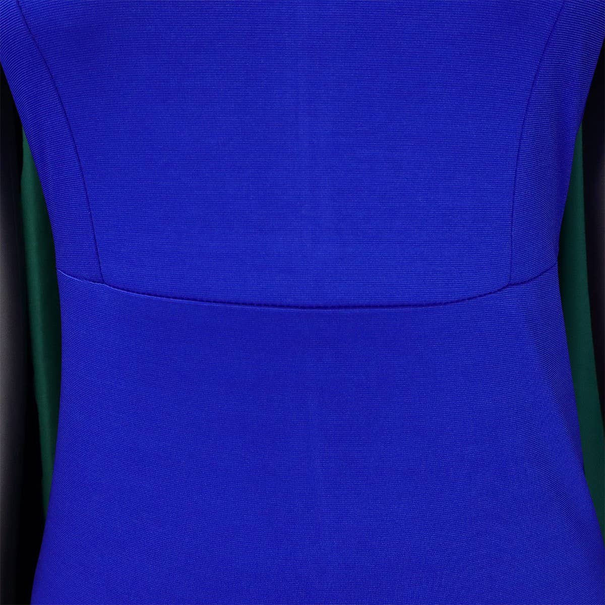 PLEATED ROUND NECK ELEGANT HIP HUGGING TIGHT DRESS_CWDMD3701