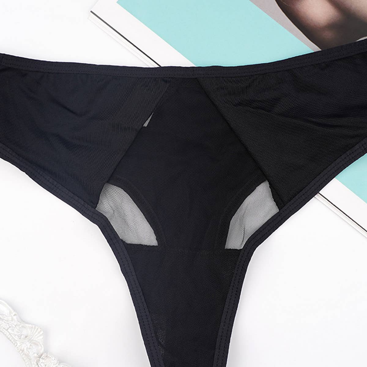 Women Lace Adjustable Sexy Underwear Set_Cwmu0151