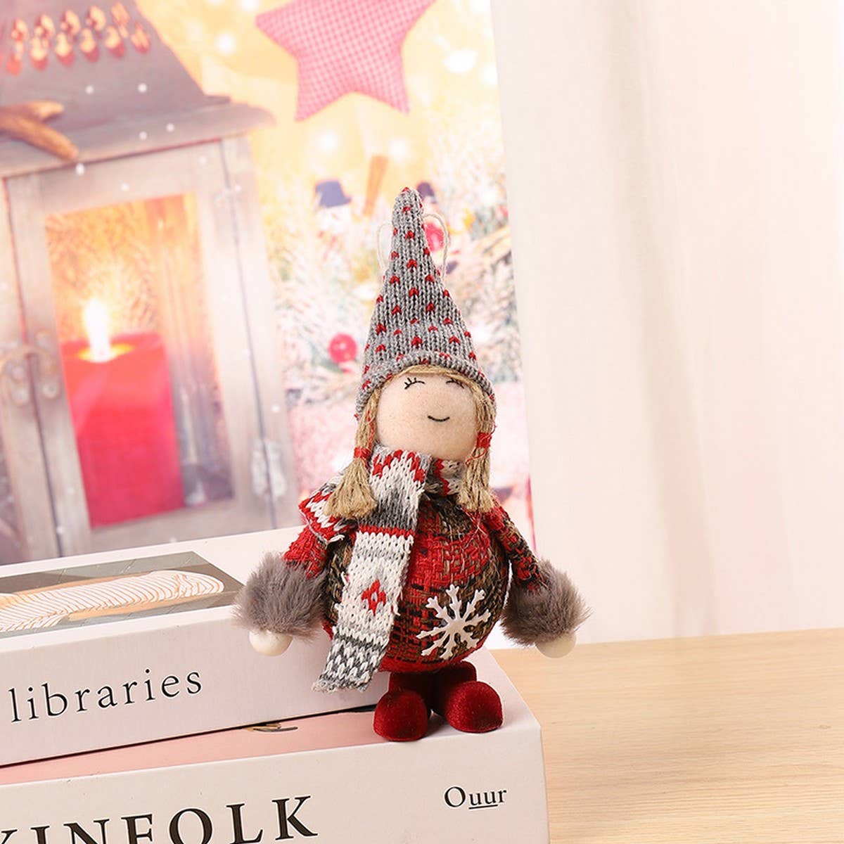 CHRISTMAS DOLL PENDANT CHRISTMAS TREE ORNAMENTS_CWMM2932