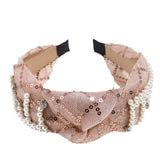 HIGH HEAD PRESSURE MESH KNOTTED HEADBAND_CWAHA2313