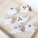 HALLOWEEN GHOST HAIR CLAW BACK BUN SPOOKY CLIP_CWAHA1456