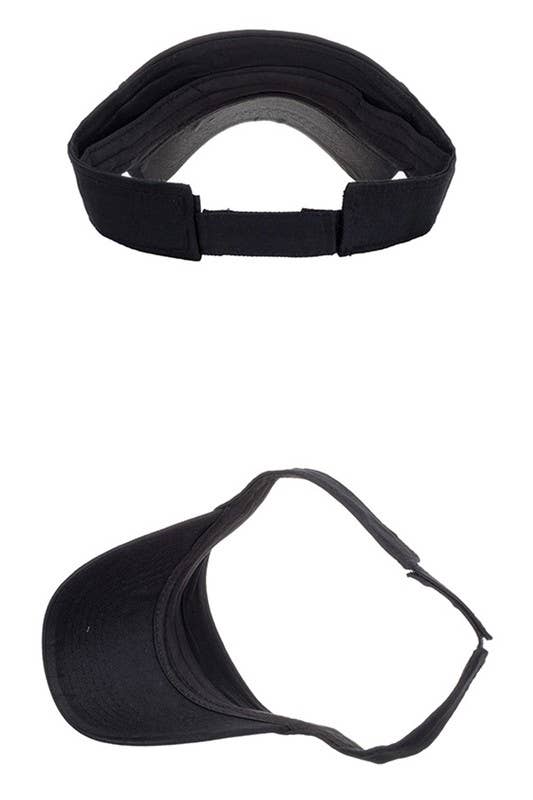 Women Simple Summer Suncap Visor_Cwah0025