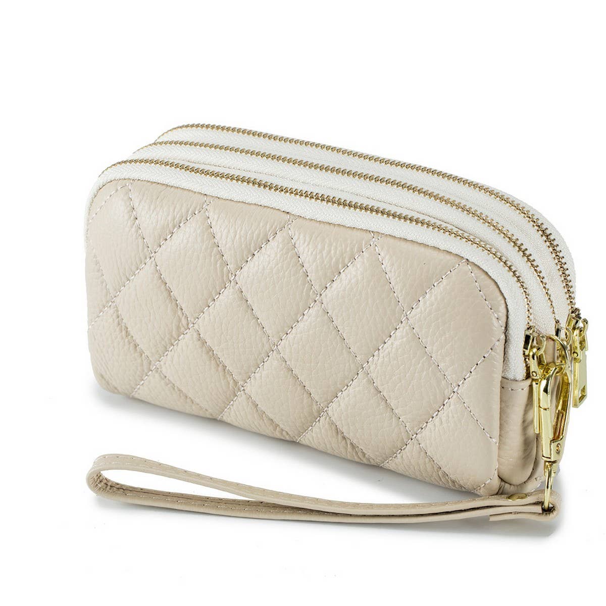 Three-Layer Cowhide Multifunctional Leather Wallet_Cwab3735