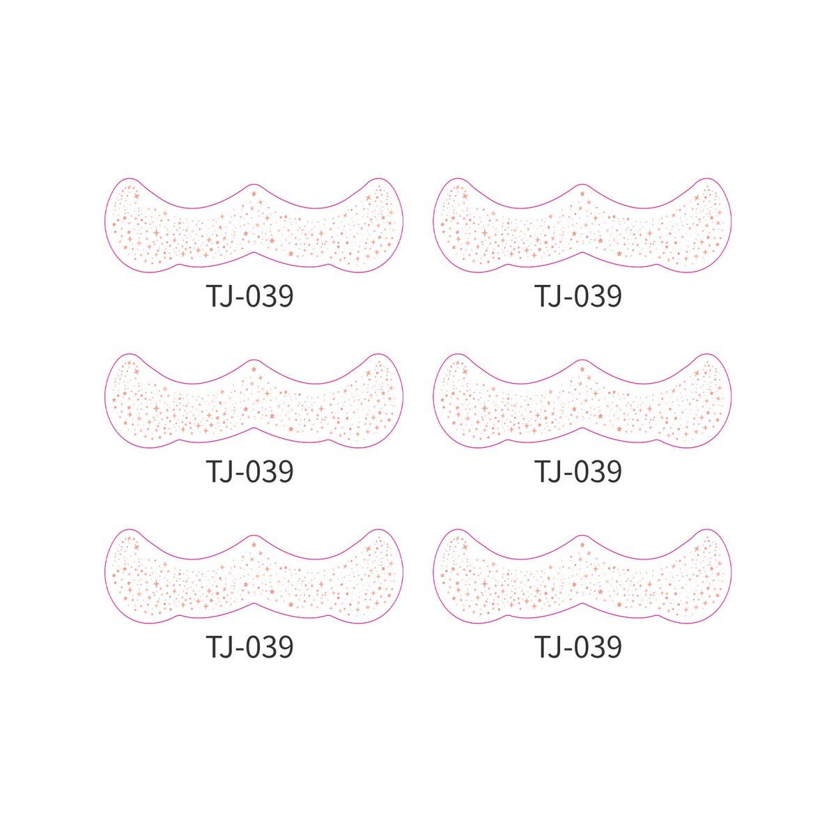 METALLIC FRECKLE FACE TATTOO STICKERS GOLD SILVER_CWMM8364