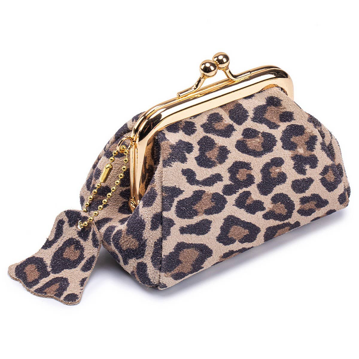 Womens Leopard Leather Wallet Small Coin Bag_Cuab00397