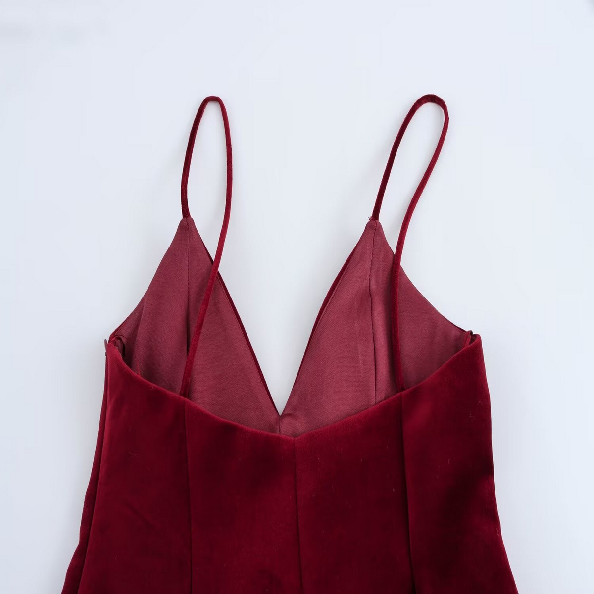 Wome V Vet Mini Dress French Fashion Style_Cwdmd5810