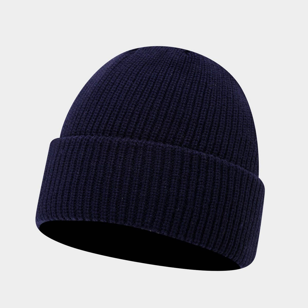 Vintage Knit Dome Skull Cap Warm Short Beanie Hat_Cwah04690
