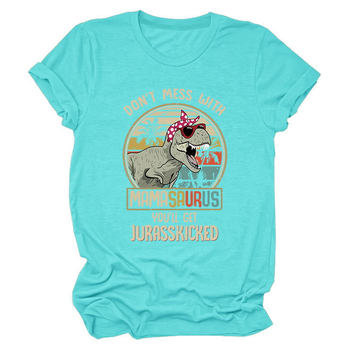 STYLISH WOMENS TEE DONT MESS WITH PRINT_CWTTS1524