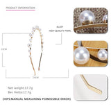 ALLOY PEARL HEADBAND HEADBAND CUTE HAIRPIN_CWAHA4386