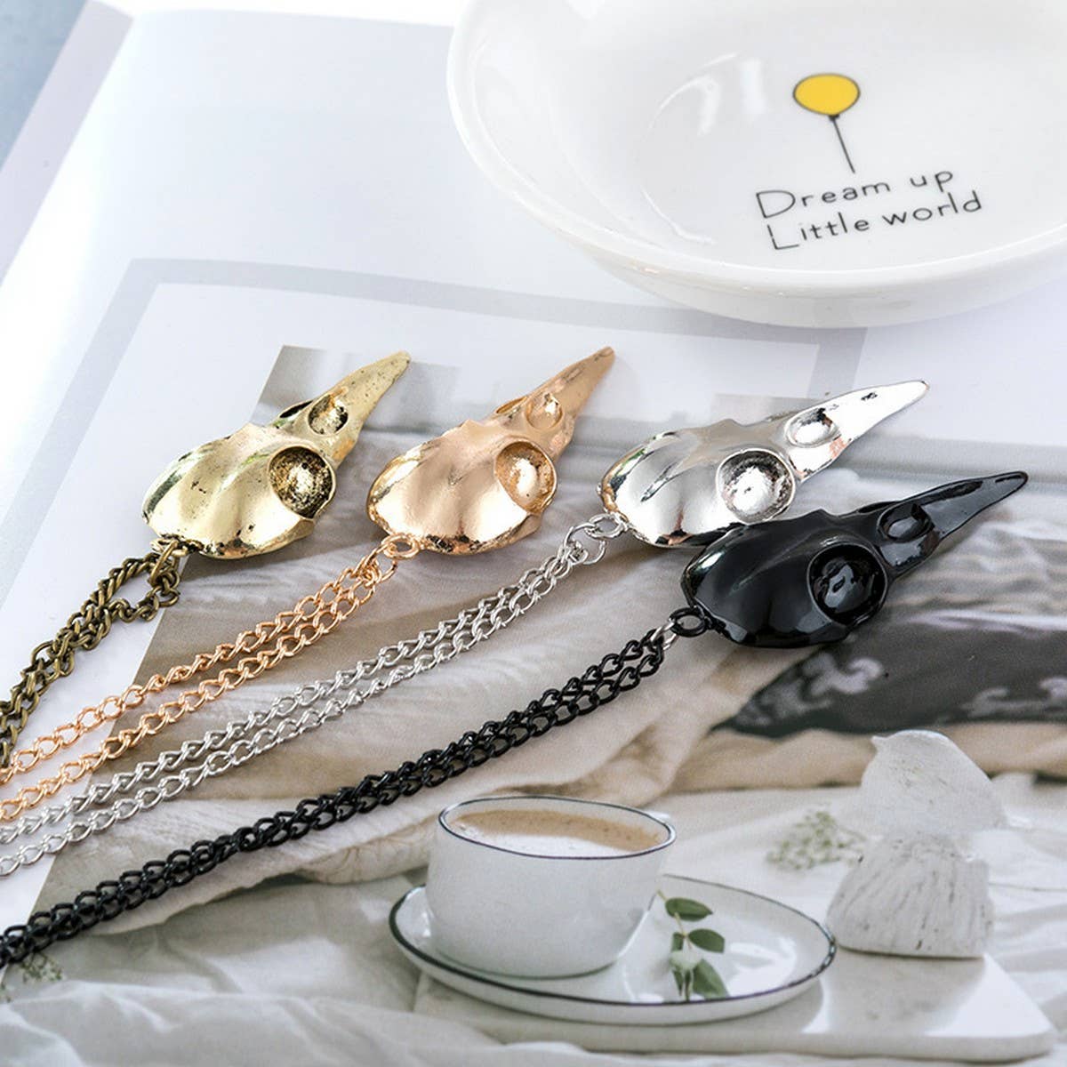 HALLOWEEN PUNK STYLE 3D NECKLACE_CWAJE1979