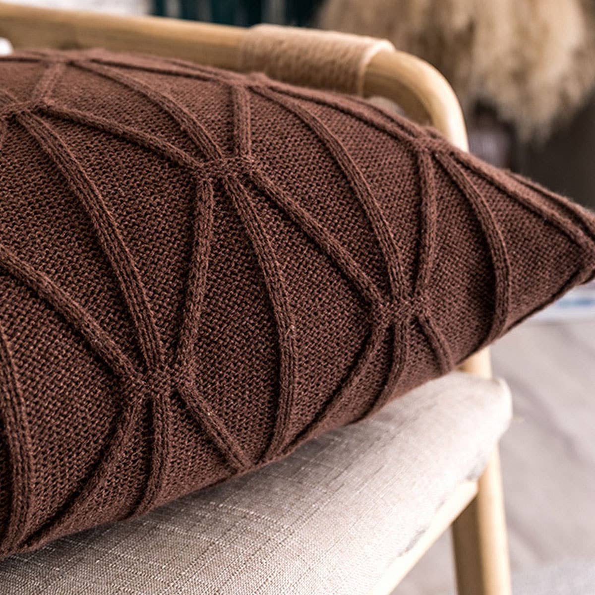 NEW SIMPLE KNOT PILLOW COMFORTABLE THROW PILLOW_CWMM2372