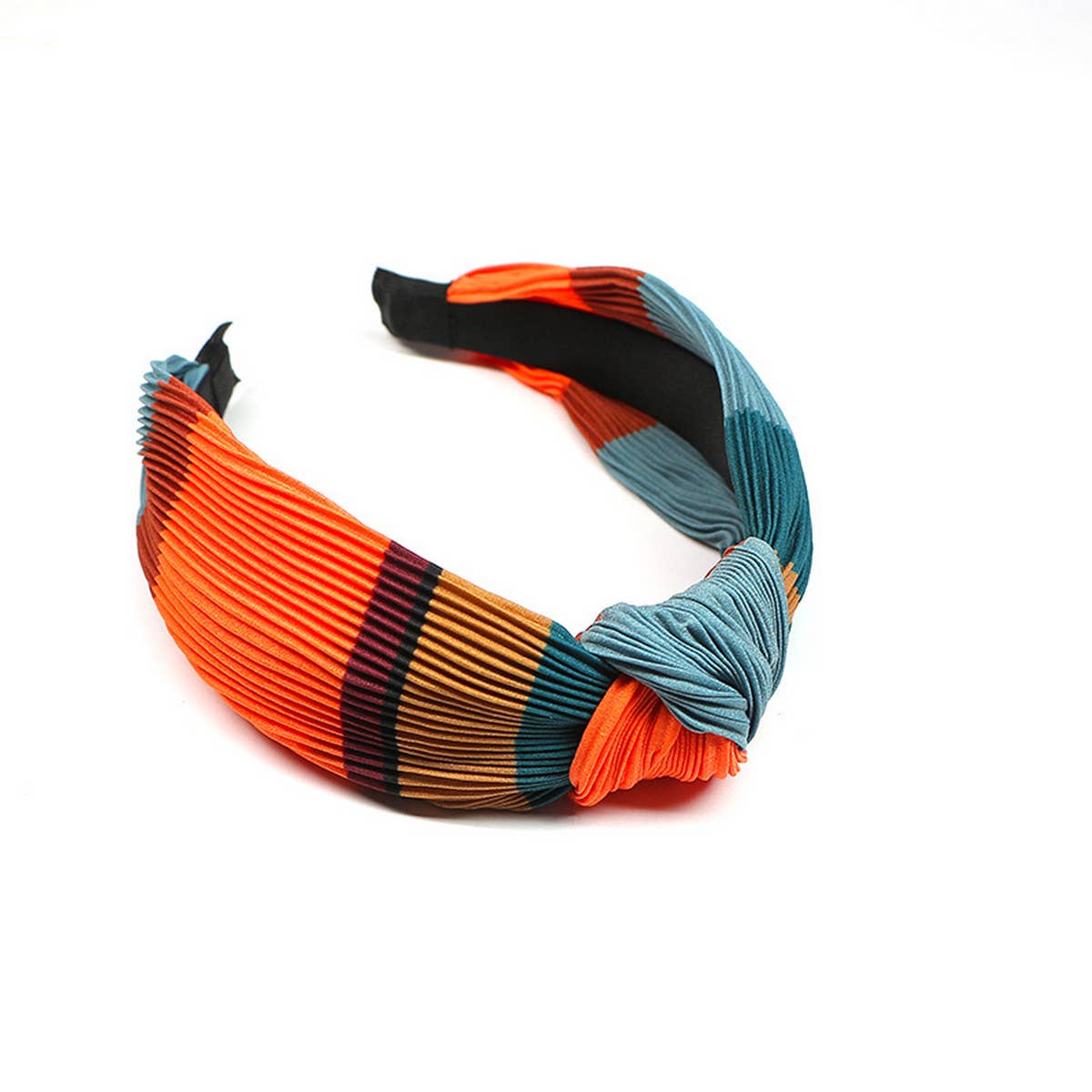 CRUMPLED WIDE EDGE KNOTTED HEADBAND_CWAHA1033