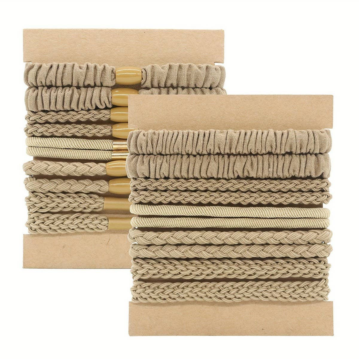 HIGH ELASTIC PONYTAIL CARD SET HAIR RING_CWAHA2720