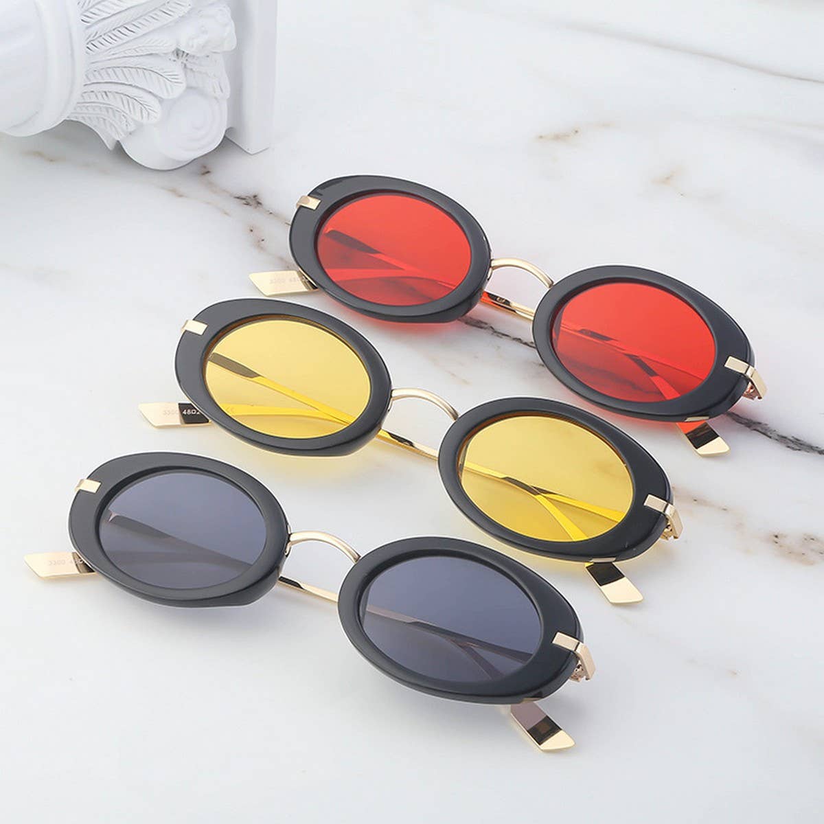 STEAMPUNK STYLE SUNGLASSES SMALL FRAME SUNGLASSES_CWASG0635