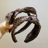 Trendy Retro Leopard Knot Hair Accessory_Cwaha07500