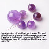 NATURAL AMETHYST CRYSTAL BALL DISPLAY_CWMM8103
