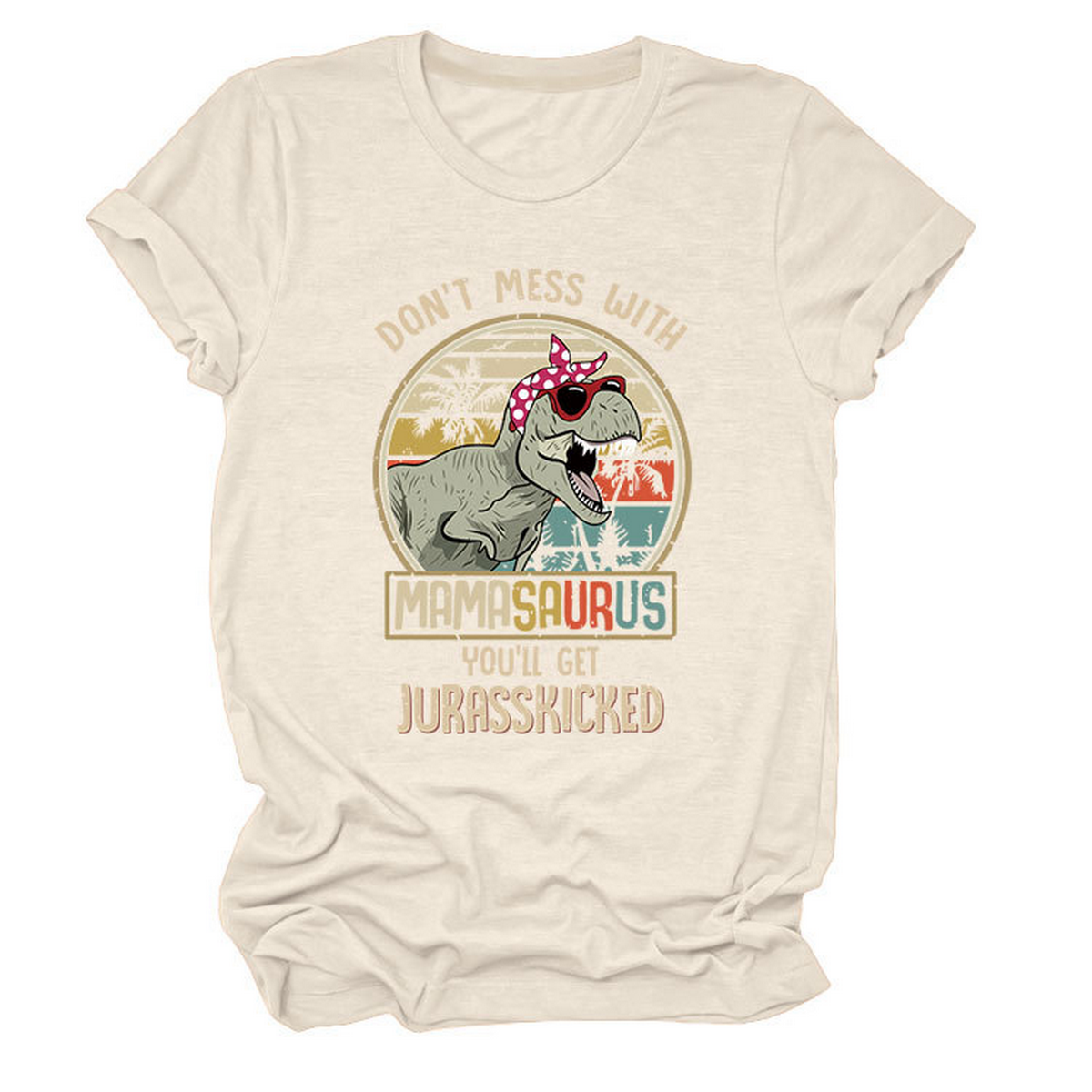 STYLISH WOMENS TEE DONT MESS WITH PRINT_CWTTS1524