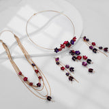 FASHIONABLE AND VERSATILE EARRING AND NECKLACE SET_CWAJE2833