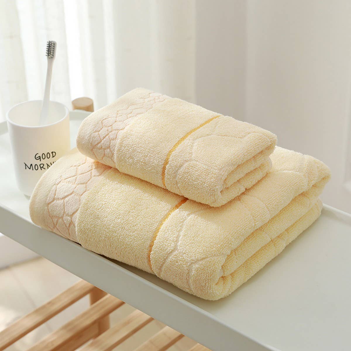 BATH TOWEL PURE COTTON SOFT ABSORBENT ADULT TOWEL_CWMM2307