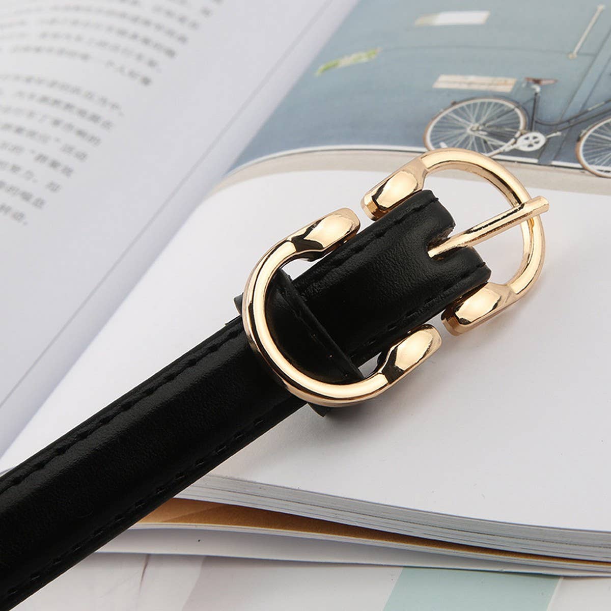 Cwabe0546_Multi Functional Imitation Leather Belt