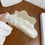 ELEGANT CLOUD ACRYLIC HAIR CLAW CHIC PONYTAIL CLIP_CWAHA1593