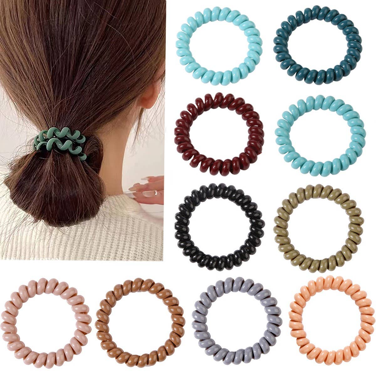 Cwaha1108_Simple Phone Line Hair Tie
